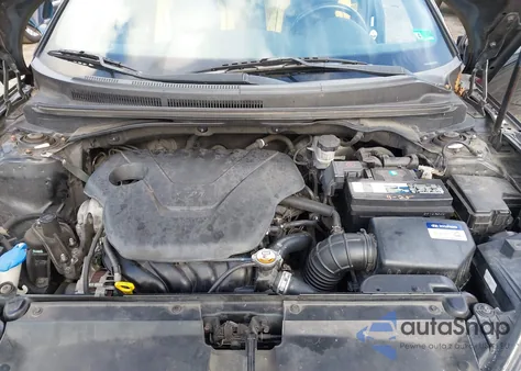 2017 Hyundai Veloster Value Edition from USA, damaged, VIN KMHTC6AD7HU321980